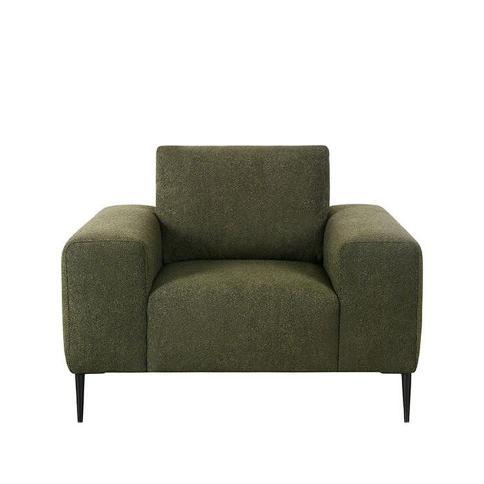 Label51 Bank Ferraro 1-Zits 112x88x85 cm Hunter Boucle-1-Zitsbanken-LABEL51