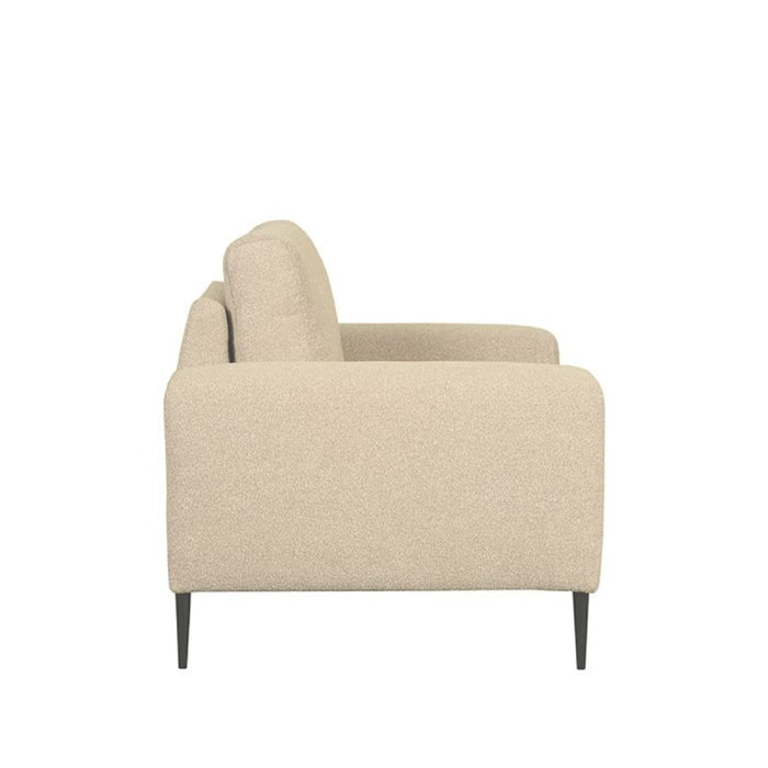 Label51 Bank Ferraro 1-Zits 112x88x85 cm Zand Boucle358-1-Zitsbanken-LABEL51