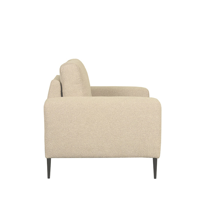 Label51 Bank Ferraro 1-Zits 112x88x85 cm Zand Boucle358-1-Zitsbanken-LABEL51