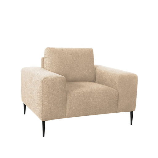 Label51 Bank Ferraro 1-Zits 112x88x85 cm Zand Boucle358-1-Zitsbanken-LABEL51