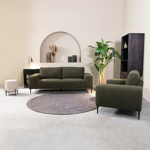 Label51 Bank Ferraro 3-Zits 212x88x85 cm Hunter Boucle-3-Zitsbanken-LABEL51