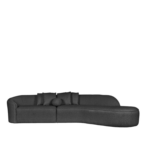 Label51 Bank Flori - Antraciet - Boucle - 4-Zits-4-Zitsbanken-LABEL51
