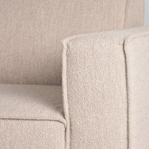 Label51 Bank Kay - Naturel - Boucle - Ottomane + 2,5-Zits-Hoekbanken-LABEL51