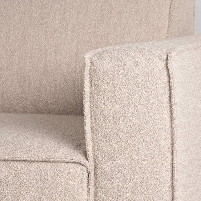 Label51 Bank Kay - Naturel - Boucle - Ottomane + 2,5-Zits-Hoekbanken-LABEL51