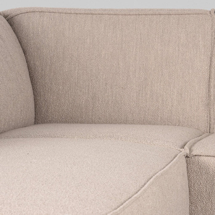 Label51 Bank Kay - Naturel - Boucle - Ottomane + 2,5-Zits-Hoekbanken-LABEL51