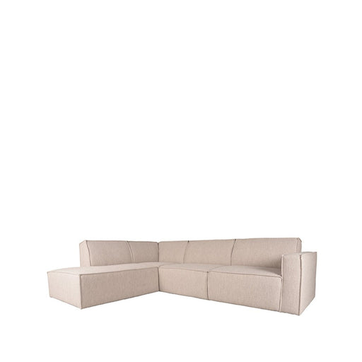 Label51 Bank Kay - Naturel - Boucle - Ottomane + 2,5-Zits-Hoekbanken-LABEL51