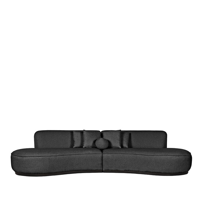 Label51 Bank Mori - Antraciet - Boucle - 4-Zits-4-Zitsbanken-LABEL51