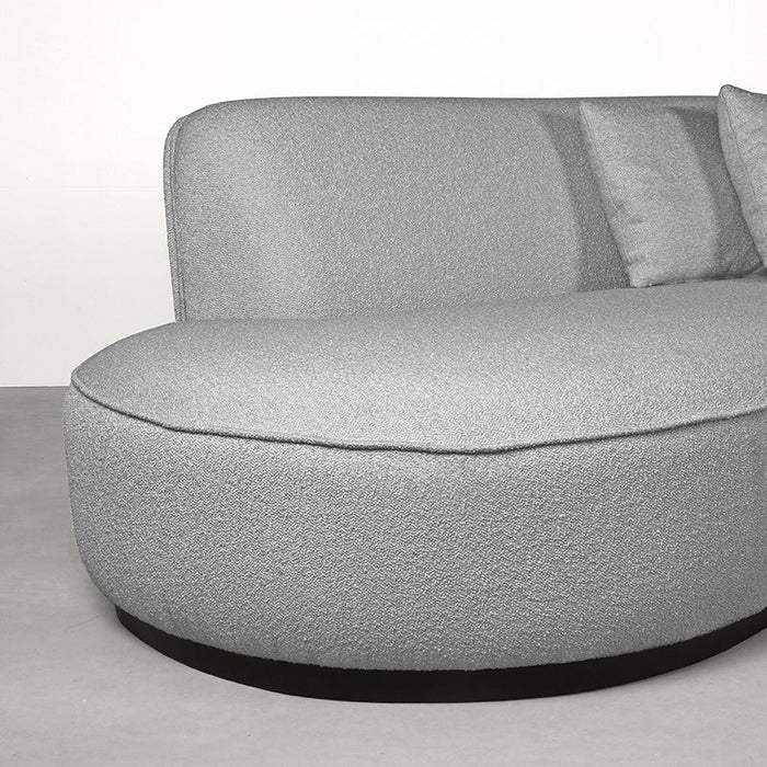 Label51 Bank Mori - Grijs - Boucle - 4-Zits-4-Zitsbanken-LABEL51