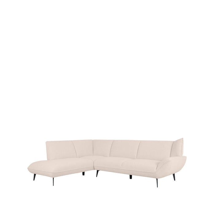 Label51 Bank Pesaro - Naturel - Boucle - Links-Hoekbanken-LABEL51