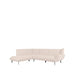 Label51 Bank Pesaro - Naturel - Boucle - Links-Hoekbanken-LABEL51