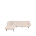 Label51 Bank Pesaro - Naturel - Boucle - Links-Hoekbanken-LABEL51