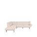 Label51 Bank Pesaro - Naturel - Boucle - Links-Hoekbanken-LABEL51