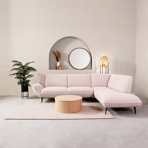 Label51 Bank Pesaro - Naturel - Boucle - Rechts-Hoekbanken-LABEL51