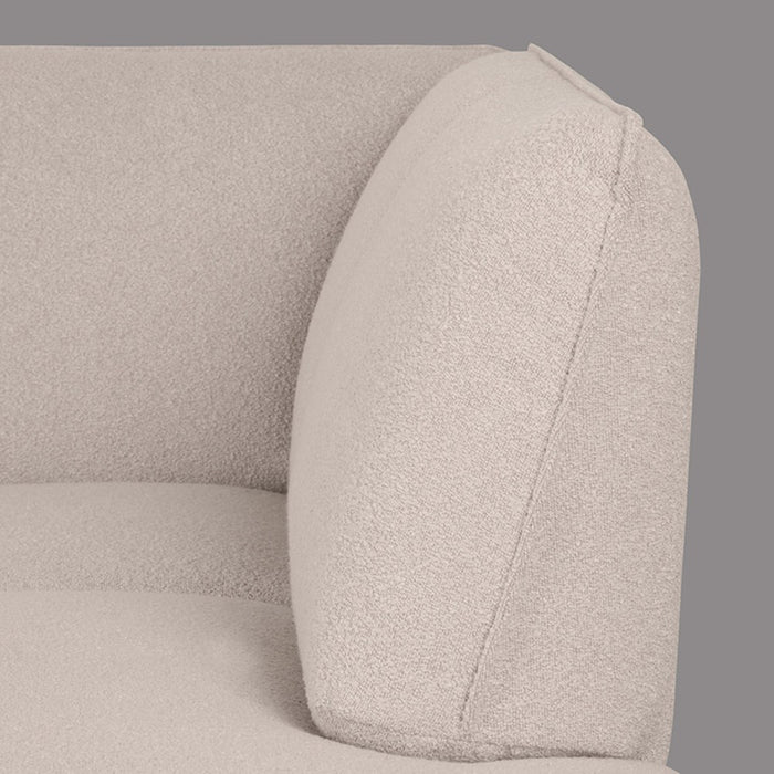 Label51 Bank Pesaro - Naturel - Boucle - Rechts-Hoekbanken-LABEL51