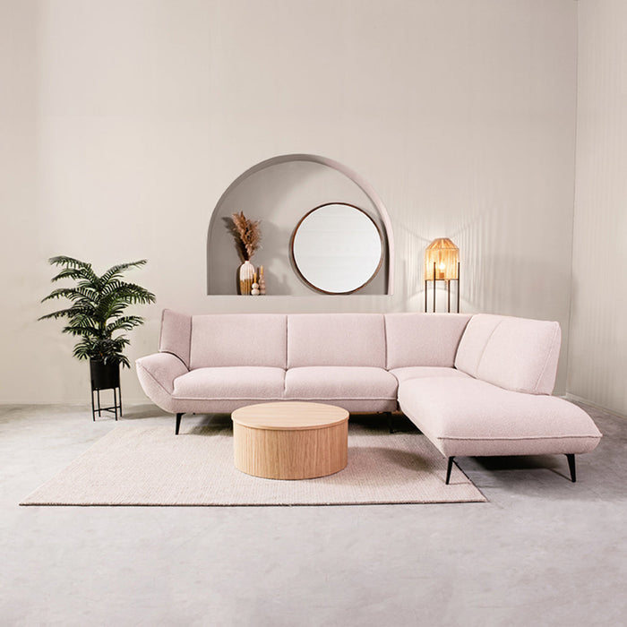 Label51 Bank Pesaro - Naturel - Boucle - Rechts-Hoekbanken-LABEL51