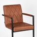 Label51 Barkruk Denmark - Cognac - Microfiber - Zithoogte 65-Barkrukken-LABEL51