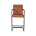 Label51 Barkruk Denmark - Cognac - Microfiber - Zithoogte 65-Barkrukken-LABEL51