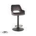Label51 Barkruk Fer 45x47x92-113 cm Velours Antraciet-Barkrukken-LABEL51