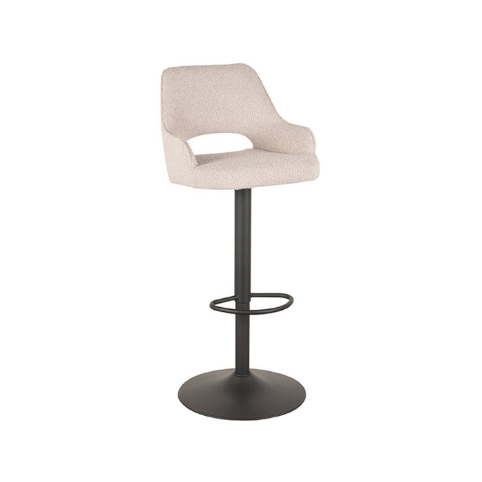 Label51 Barkruk Fer 45x47x92-113 cm wit Boucle-Barkrukken-LABEL51