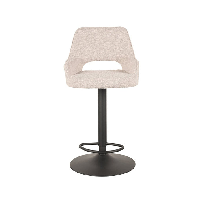 Label51 Barkruk Fer 45x47x92-113 cm wit Boucle-Barkrukken-LABEL51