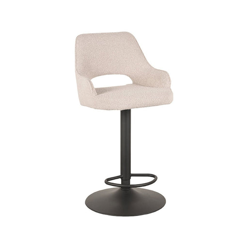 Label51 Barkruk Fer 45x47x92-113 cm wit Boucle-Barkrukken-LABEL51