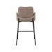 Label51 Barkruk Joni - Taupe - Micro Suede - Zithoogte 65 cm-Barkrukken-LABEL51