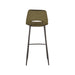 Label51 Barkruk Josh - Army green - Fluweel - Zithoogte 78-Barkrukken-LABEL51