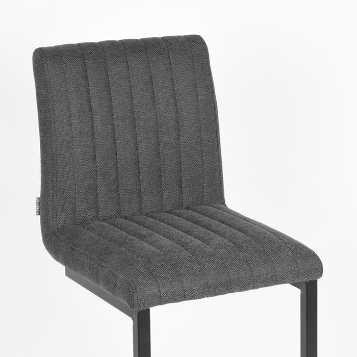 Label51 Barkruk Milo - Antraciet - Weave - Zithoogte 65-Barkrukken-LABEL51