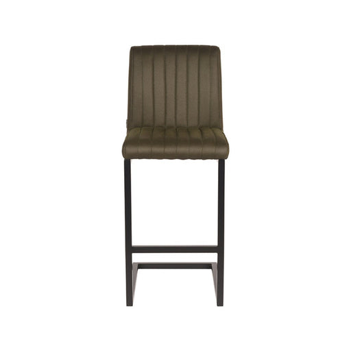 Label51 Barkruk Milo - Army green - Microfiber - Zithoogte 65-Barkrukken-LABEL51