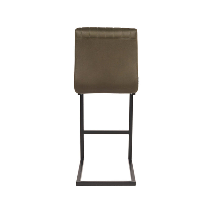 Label51 Barkruk Milo - Army green - Microfiber - Zithoogte 65-Barkrukken-LABEL51