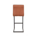 Label51 Barkruk Milo - Cognac - Microfiber - Zithoogte 65-Barkrukken-LABEL51