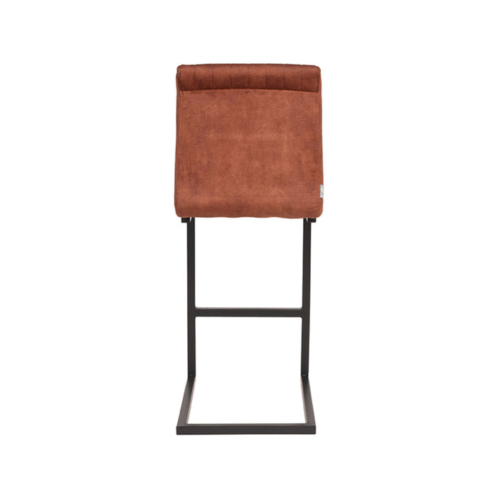 Label51 Barkruk Milo - Rust - Velours - Zithoogte 65-Barkrukken-LABEL51