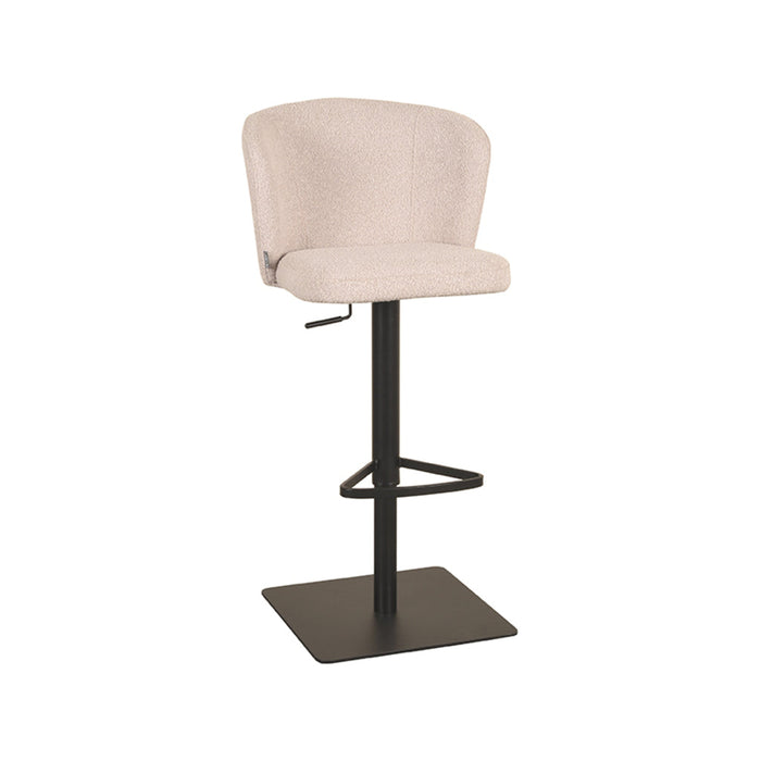 Label51 Barkruk Wave 54x59x84,5-109,5 cm Naturel | Boucle-Barkrukken-LABEL51