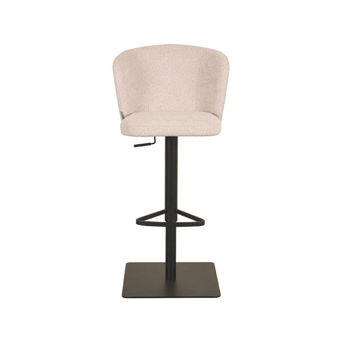 Label51 Barkruk Wave 54x59x84,5-109,5 cm Naturel | Boucle-Barkrukken-LABEL51