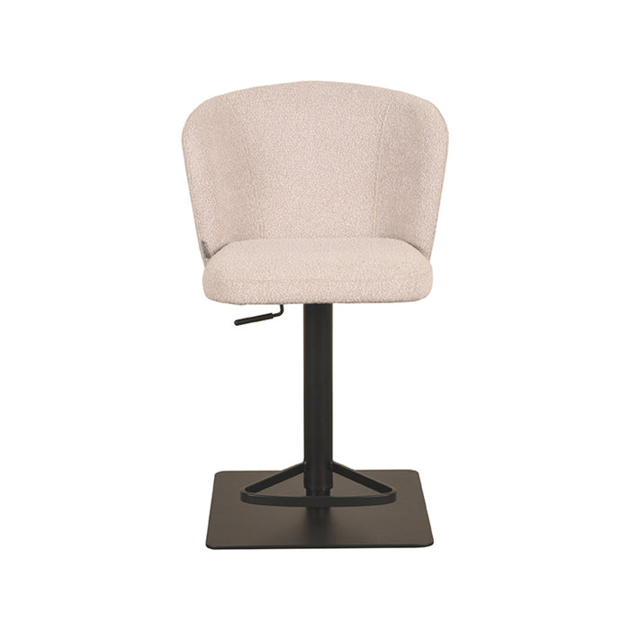 Label51 Barkruk Wave 54x59x84,5-109,5 cm Naturel | Boucle-Barkrukken-LABEL51