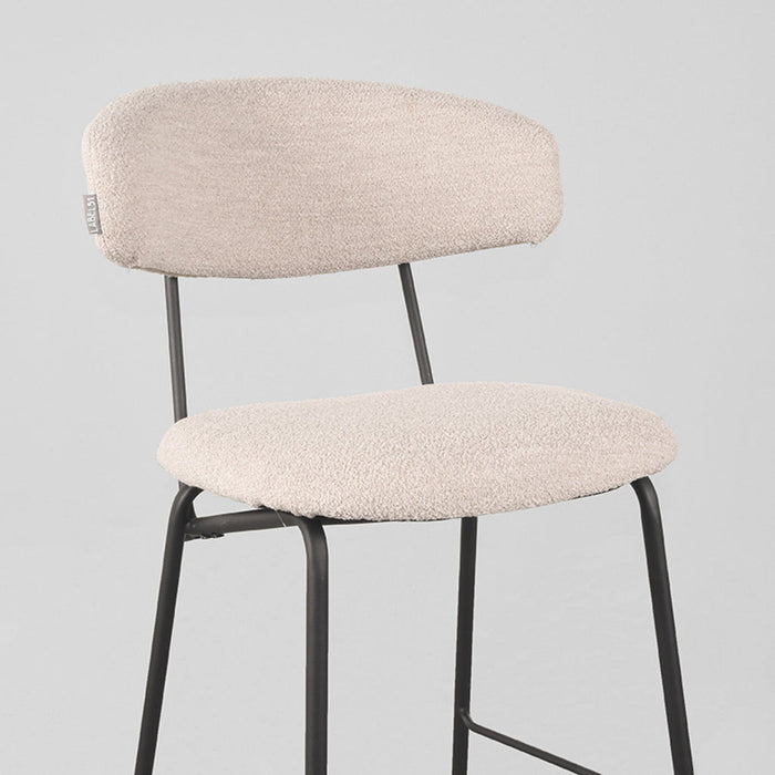 Label51 Barkruk Zack - Naturel - Boucle - Zithoogte 65-Barkrukken-LABEL51