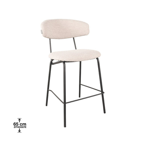 Label51 Barkruk Zack - Naturel - Boucle - Zithoogte 65-Barkrukken-LABEL51