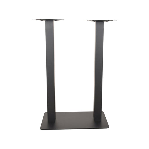 Label51 Bartafel Tafelpoot Dubbel - Zwart - Metaal - Dubbel - 108 cm-Bartafels-LABEL51