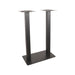 Label51 Bartafel Tafelpoot Dubbel - Zwart - Metaal - Dubbel - 108 cm-Bartafels-LABEL51