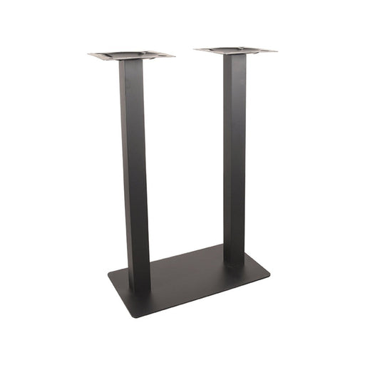 Label51 Bartafel Tafelpoot Dubbel - Zwart - Metaal - Dubbel - 108 cm-Bartafels-LABEL51