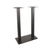 Label51 Bartafel Tafelpoot Dubbel - Zwart - Metaal - Dubbel - 108 cm-Bartafels-LABEL51