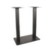 Label51 Bartafel Tafelpoot Dubbel - Zwart - Metaal - Dubbel - 92 cm-Bartafels-LABEL51
