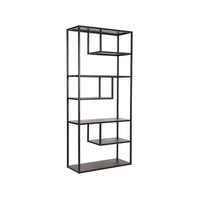 Label51 Boekkast Loft - Zwart - Metaal-Boekenkasten-LABEL51