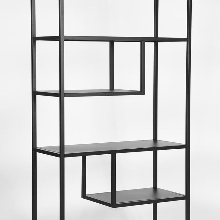 Label51 Boekkast Loft - Zwart - Metaal-Boekenkasten-LABEL51