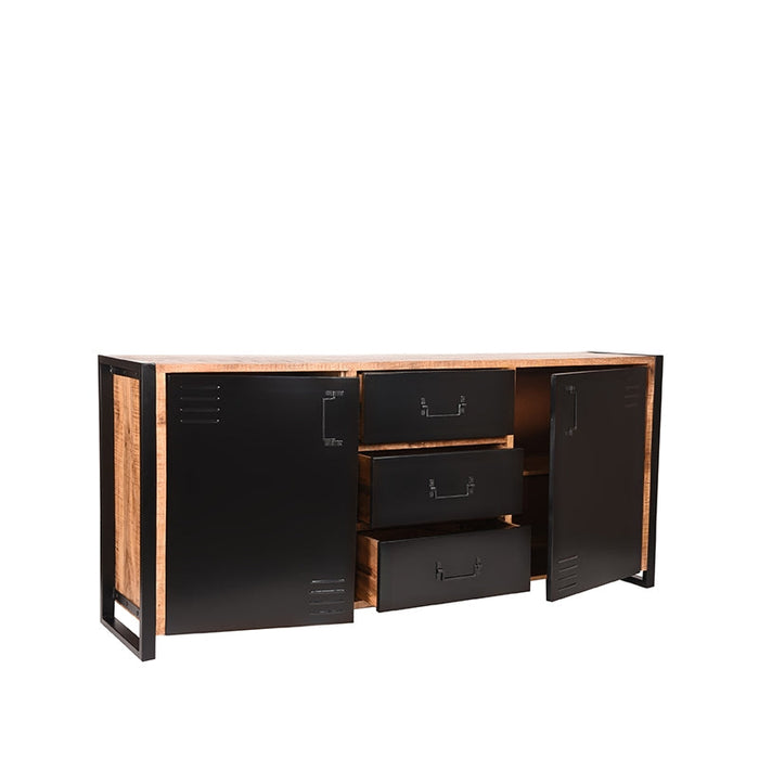 Label51 Dressoir Brussels - Rough - Mangohout - 190 cm-Dressoirs-LABEL51