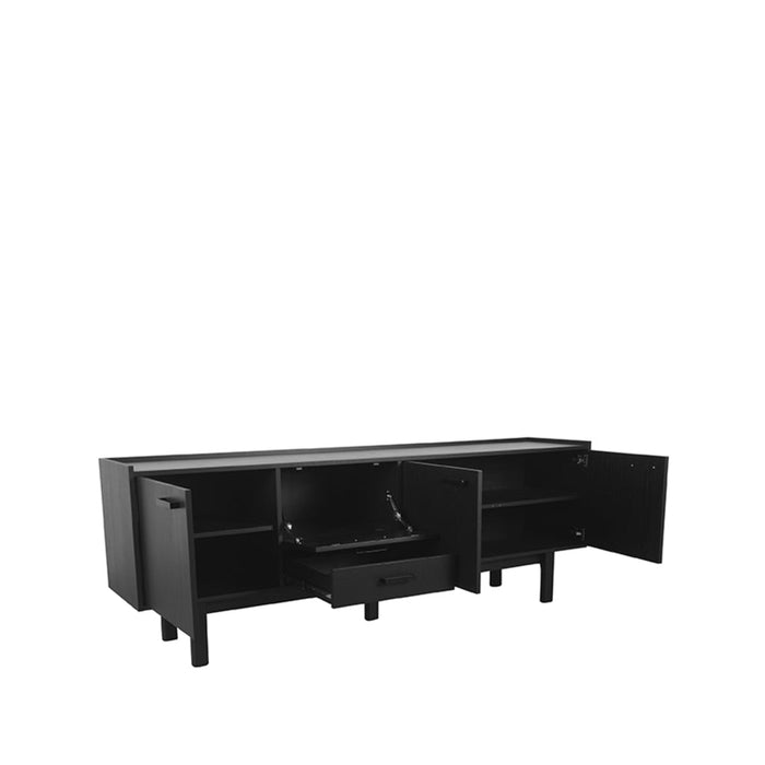 Label51 Dressoir Cali - Zwart - Eiken-Dressoirs-LABEL51