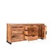 Label51 Dressoir Glasgow - Rough - Mangohout - 190 cm-Dressoirs-LABEL51