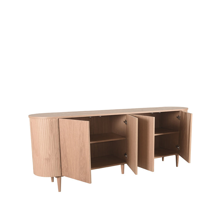 Label51 Dressoir Oliva 220x47x85 cm Naturel-Dressoirs-LABEL51