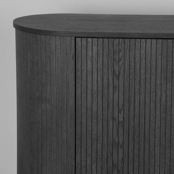 Label51 Dressoir Oliva 220x47x85 cm zwart-LABEL51