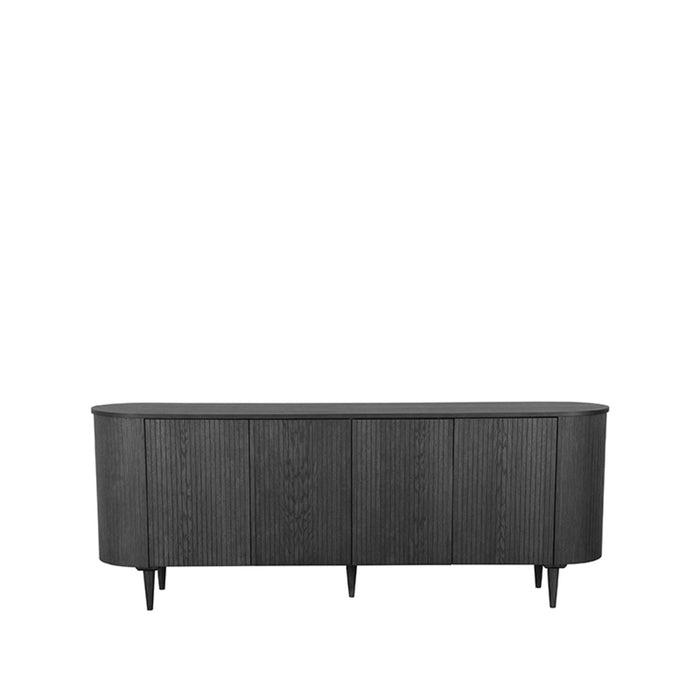 Label51 Dressoir Oliva 220x47x85 cm zwart-LABEL51